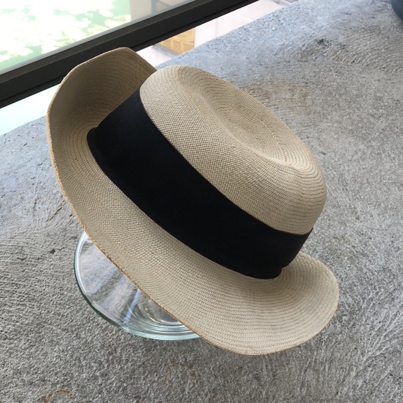 Ladies Vintage Panama Hat - Picture 7 of 10